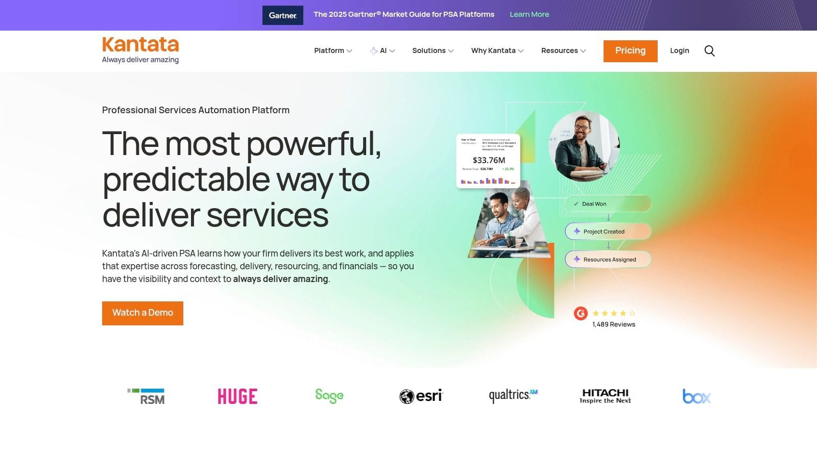 Kantata Professional Services Cloud