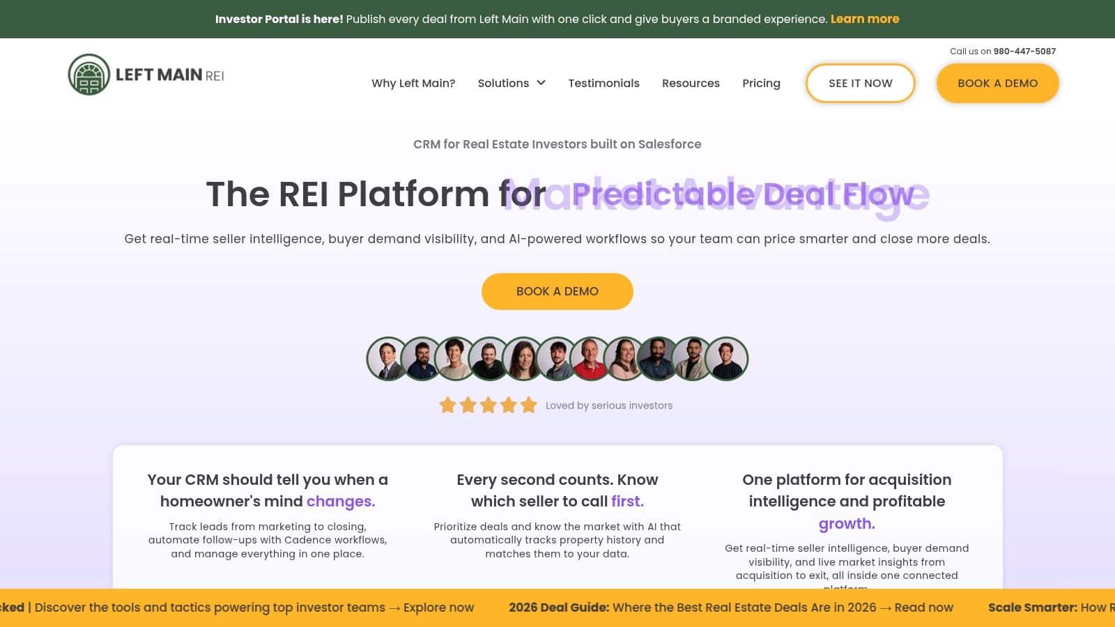 Left Main REI (Salesforce-based)
