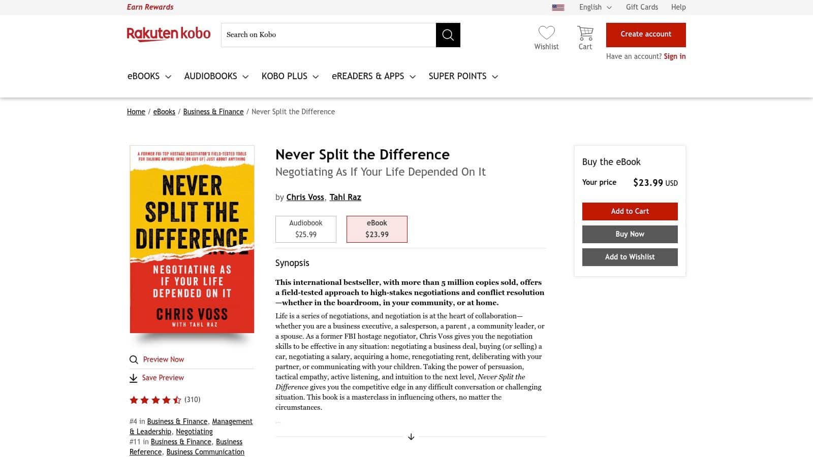 Never Split the Difference