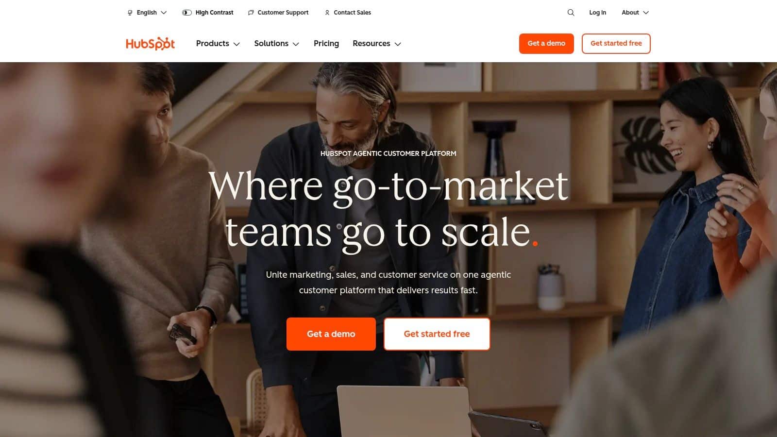 HubSpot Marketing Hub + HubSpot CRM