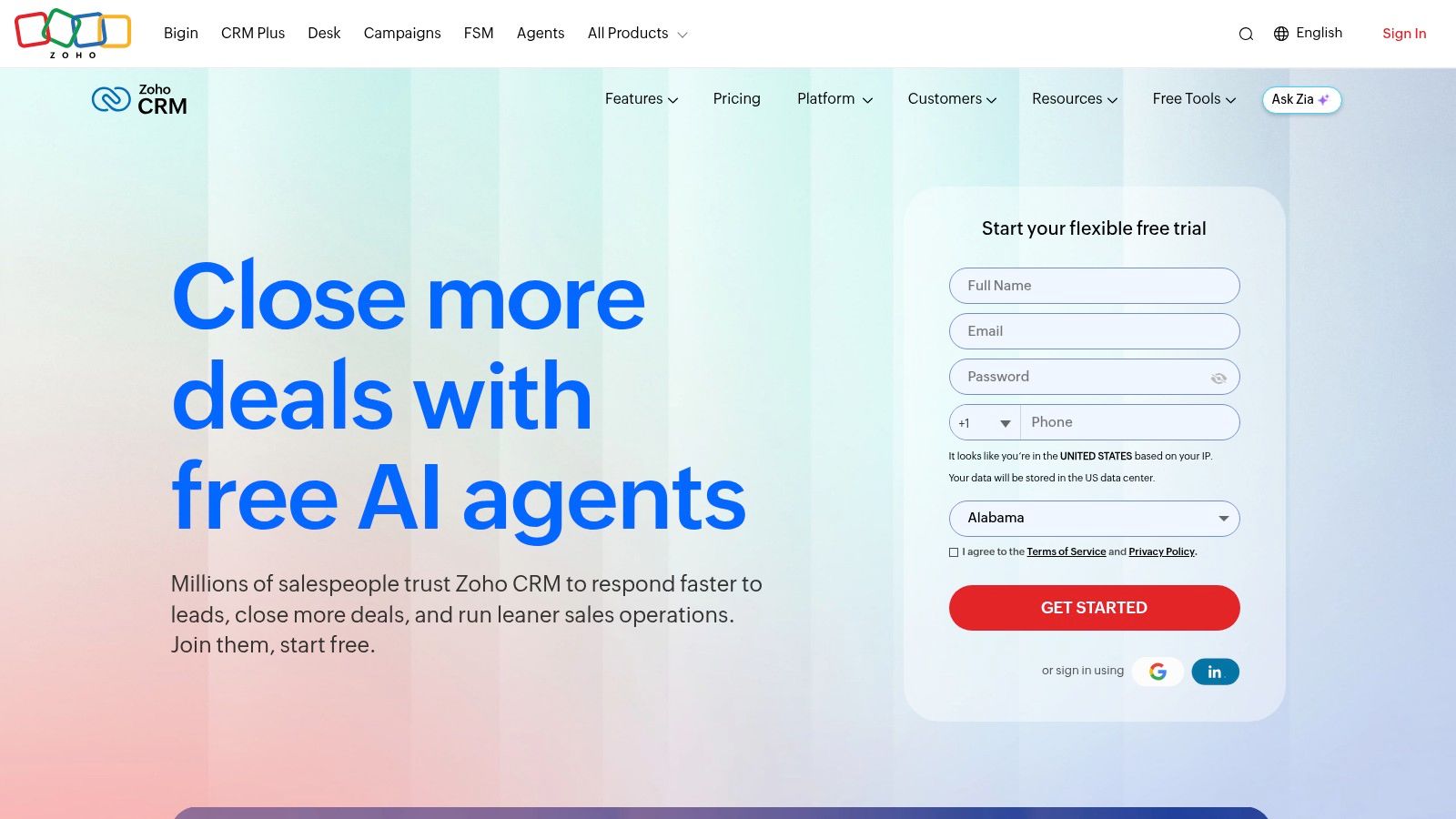 Zoho CRM